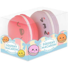 Squishy Macaron puristeltava lelu