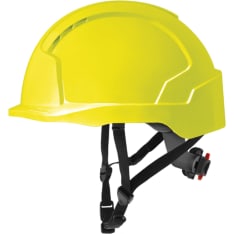 Evolite Linesman keltainen 4-pistekiinnitys suojakypärä