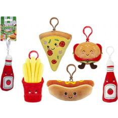 Softlings Fast Food Foodies Clip-on 12 cm pehmo (lajitelma)