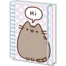 Pusheen Says Hi Notebook A5 Wiro