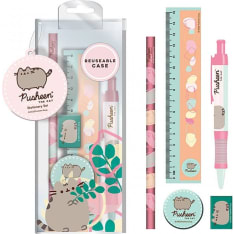 Pusheen (Botanical) Stationery Set