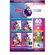 Topps Englannin valioliiga mega multipack 2025/2026