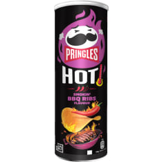 PRINGLES Hot Smokin' BBQ Ribs 160g perunalastut