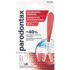 parodontax koko 2 0,5 mm 6 kpl hammasväliharja