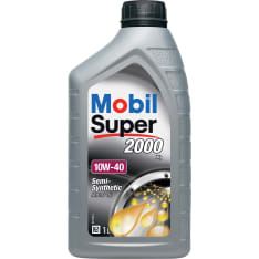 Mobil super 2000 10W-40 1 l moottoriöljy
