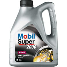 Mobil super 2000 10W-40 4 l moottoriöljy
