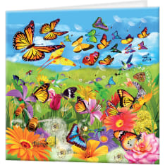 Deluxebase 3D LiveLife Butter Flutter postikortti