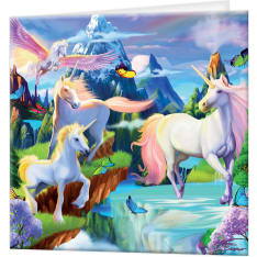 Deluxebase 3D LiveLife Unicorn Bliss postikortti