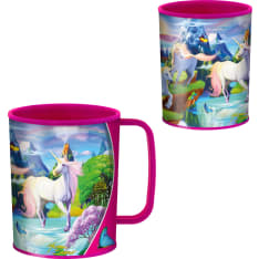 Happy Orange 3d unicorn cup
