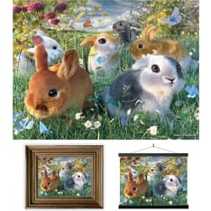 3D LiveLife Pictures Bunnies juliste