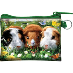 Deluxebase 3D LiveLife Coin Purse Guinea Pigs kukkaro