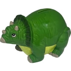 Deluxebase Crockery Critters Triceratops säästölipas