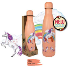 Deluxebase NatureVac Unicorn steel thermos bottle