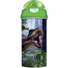 Happy Orange 3d dinosaur drinking bottle