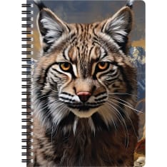 Deluxebase 3D Livelife Bobcat muistikirja