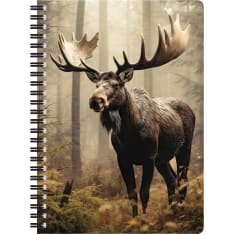 Deluxebase 3D Livelife Moose Dawn muistikirja