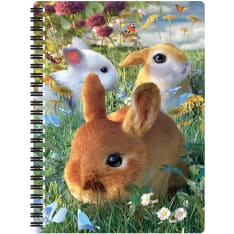 3D LiveLife Notebooks - Bunnies