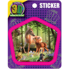 Deluxebase 3D LiveLife Stickers Deer At Dawn tarrat