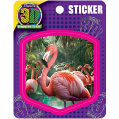 Deluxebase 3D LiveLife Stickers Pink Oasis tarrat