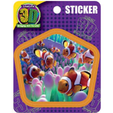 Deluxebase 3D LiveLife Stickers Clown Fish tarrat