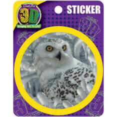 Deluxebase 3D LiveLife Stickers Snowy Owl Sanctuary tarrat