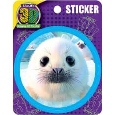 Deluxebase 3D LiveLife Stickers Seal Pups tarrat
