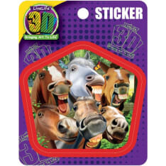 Deluxebase 3D LiveLife Stickers Canine selfie tarrat