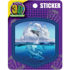 Deluxebase 3D LiveLife Stickers Dolphin Symphony tarrat
