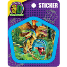 Deluxebase 3D LiveLife Stickers Dino Smiles tarrat