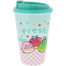 Pusheen Hedelmät 330ml matkamuki