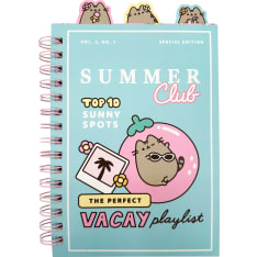 Pusheen Tropical A5 Project Notebook