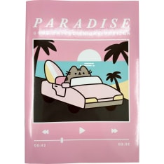 Pusheen Tropical A5 stapled notebook