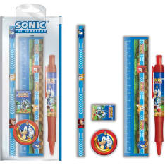 Sonic The Hedgehog Golden Rings kirjoitussetti