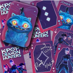 K-POP Demon Hunters Playing Cards in a Tin pelikortit