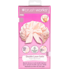 Brushworks Double Layer Ballet Pink satiinihiusmyssy