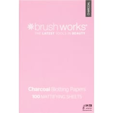 Brushworks Charcoal Blotting Papers 100 kpl puuteripaperi
