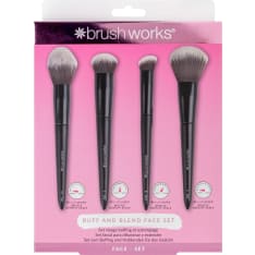 Brushworks Buff and Blend Face Set sivellinsetti