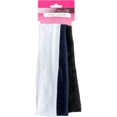Brushworks Jersey Headbands 3 Pack