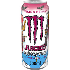 Monster Juice Viking Berry energy drink can 0,5 L