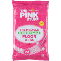 The Pink Stuff 20 pcs floor wipes