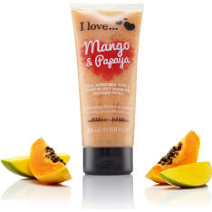I Love... Mango & Papaya 200 ml kuoriva suihkusmoothie