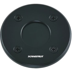 Deckseal medium low profile cable gland, round, black