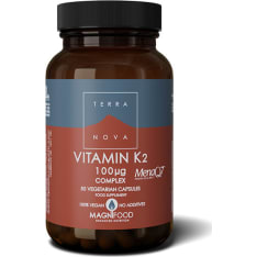 Terranova Vitamin K2 (MenaQ7®) Complex 50 kaps. ravintolisä