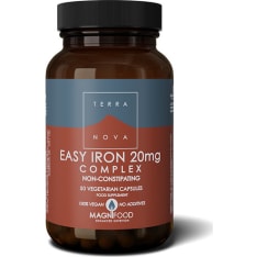 Terranova Easy Iron 20 mg Complex 50 kaps. ravintolisä