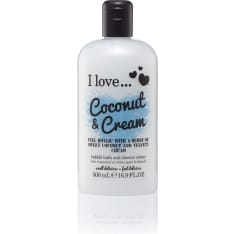 I Love… Coconut & Cream 500 ml kylpy-ja suihkugeeli