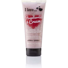I Love… Strawberries & Cream 200 ml kuoriva suihkusmoothie