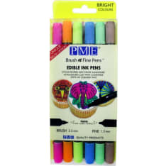 PME bright colors food markers