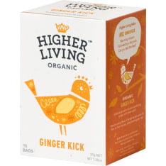 Higher Living Ginger Kick 15 pss tee