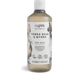 I Love Naturals Tonka Bean & Myrrh 500 ml shower gel