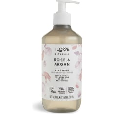 I Love Naturals Rose & Argan 500 ml nestesaippua